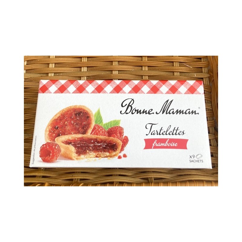 TARTELLETTES BONNE MAMAN LAMPONE X 9