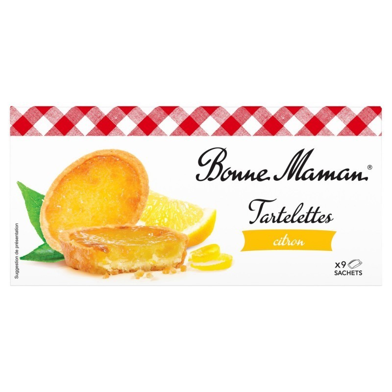 TARTELLETTES BONNE MAMAN LIMONE X 9